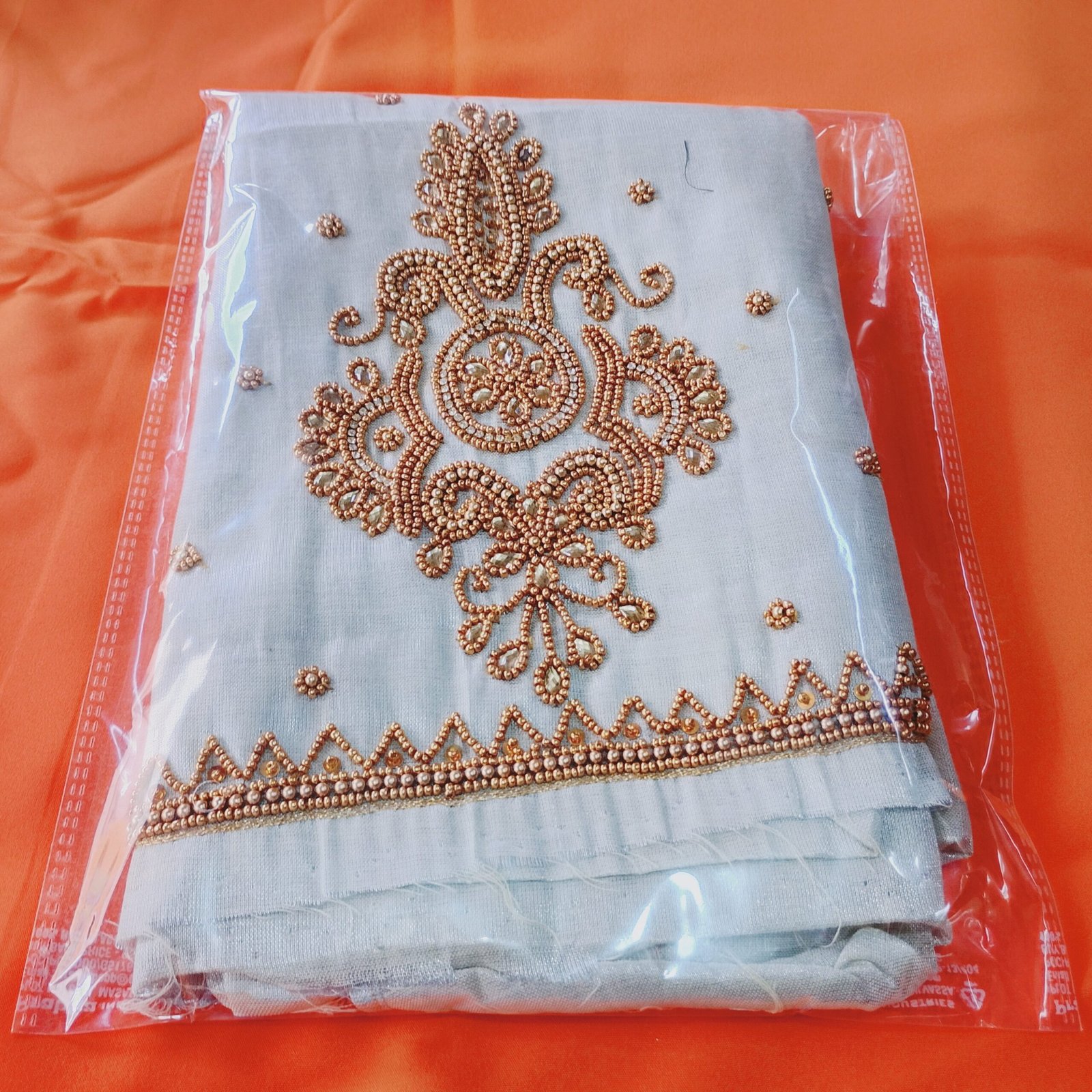 Royal Zari Work Unstitched Blouse Pieces (Multiple Colors)