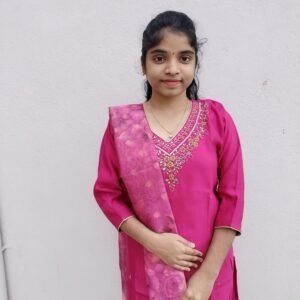 Handwork Design Kurti Set crafted in premium rayon fabric.