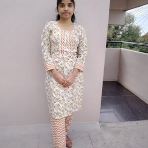 Daily wear cotton Top& Bottom set