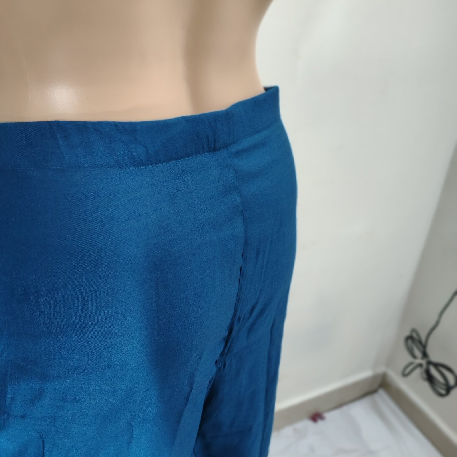 Hand-Embroidered Kurti Set with Pant & Dupatta - Image 5