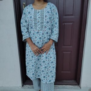 Daily wear cotton Top&Pant set